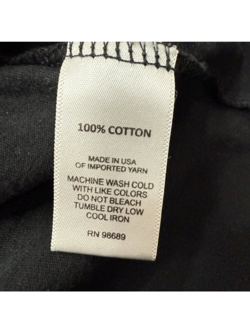 Todd Snyder T-Shirt Men M Black Short Sleeve Crew Neck *STAINS - Picture 8 of 14
